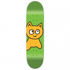 Meow Big Cat Green 8.0 Skateboard Deck