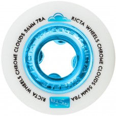 Ricta Chrome Clouds Blue 78a Skateboard Wheels