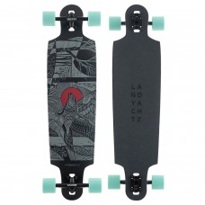 Landyachtz Drop Cat Seeker Black Longboard Complete