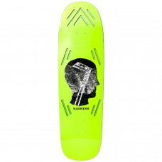 Madness Out Of Mind R7 Neon Yellow 9.13 Skateboard Deck