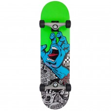 Santa Cruz Flier Hand Large 8.25 Skateboard Complete