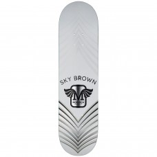 Monarch Project Sky Horus R7 Silver 8.0 Skateboard Deck