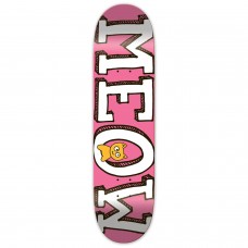 Meow Logo Pink 7.75 Skateboard Deck