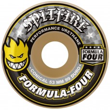 Spitfire Formual Four 99d Conical Shape Skateboard Wheels